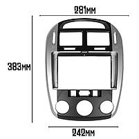 Перехідна рамка 9" Lesko Kia Cerato 2006-2008 MC (6824) Кіа 10 шт., фото 4