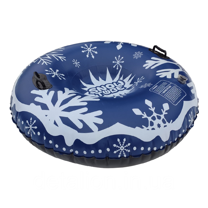 Тюбінг, надувні санки, ватрушка Синя (діаметр 120 см 0,6 мм) (AXXIS Польща) ax-888, фото 1