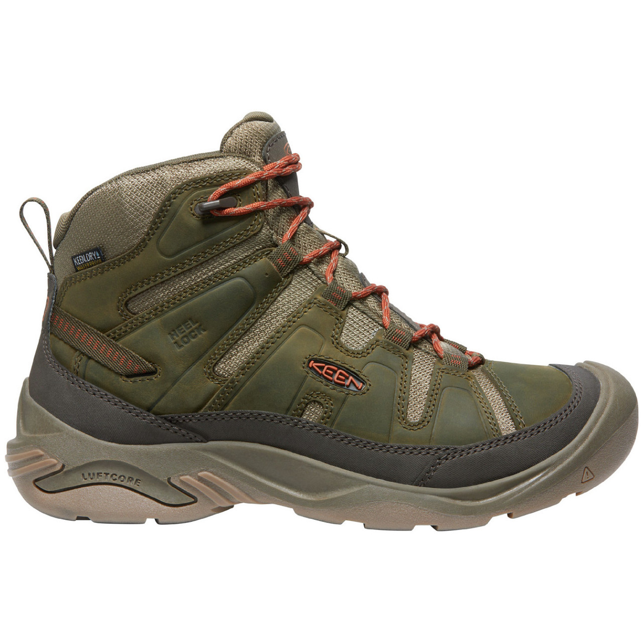 Ботинки тактические мужские Keen Circadia Mid Wp Men - фото 3 - id-p1736825730