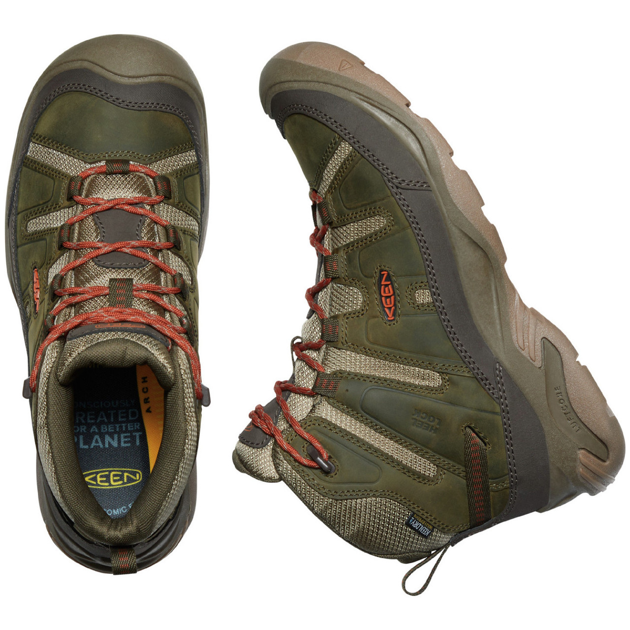 Ботинки тактические мужские Keen Circadia Mid Wp Men - фото 6 - id-p1736825730