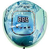 UV/LED дзеркальна лампа - SUN X5 Max Chrome для манікюру і педикюру, 120 Вт. Blue, фото 3