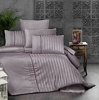 Постельное белье Modalife Lavender сатин-люкс First choice Двуспальный евро комплект
