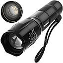 Ліхтар ручний LED + ультрафіолет із Zoom Trizand 2 в 1 XPE UV L18367 в кейсі з акумулятором 18650 (код: L1836), фото 6