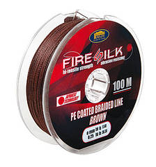 Шнур Lineaeffe Fire Silk PE Coated 100 м 0,20 мм FishTest-13,92 кг Made in Japan