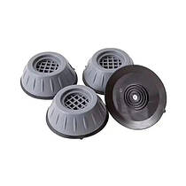 Підставки антивібраційні для пральної машини Wellamart гумові, 4 шт. (7960)