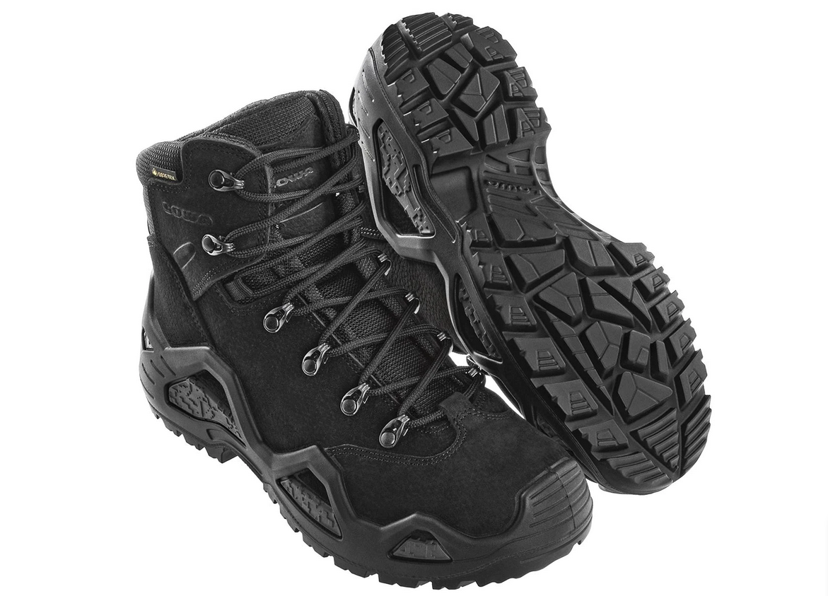 Черевики тактичні Lowa Z-6N GTX C — Black winter
