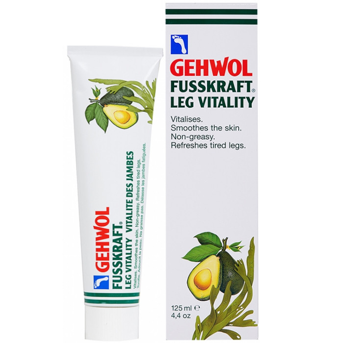 Оживлювальний бальзам для ніг Gehwol Fusskraft Leg Vitality 125ml, фото 1