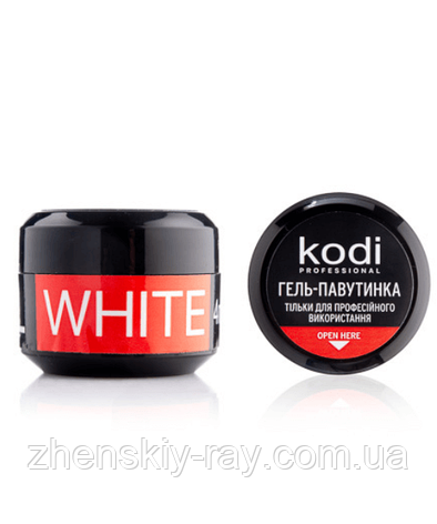 Гель-павутинка для нігтів Spider gel Kodi Professional, 4 мл (колір: white), фото 1