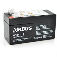 Акумулятор ORBUS AGM 12V1.3Ah ORB1213 (98x44x53/59)