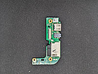 Плата USB та Card Reader роз'єми для ноутбука Asus X554L K555L R511L 69N0R7B10B06 69N0R7B10B02