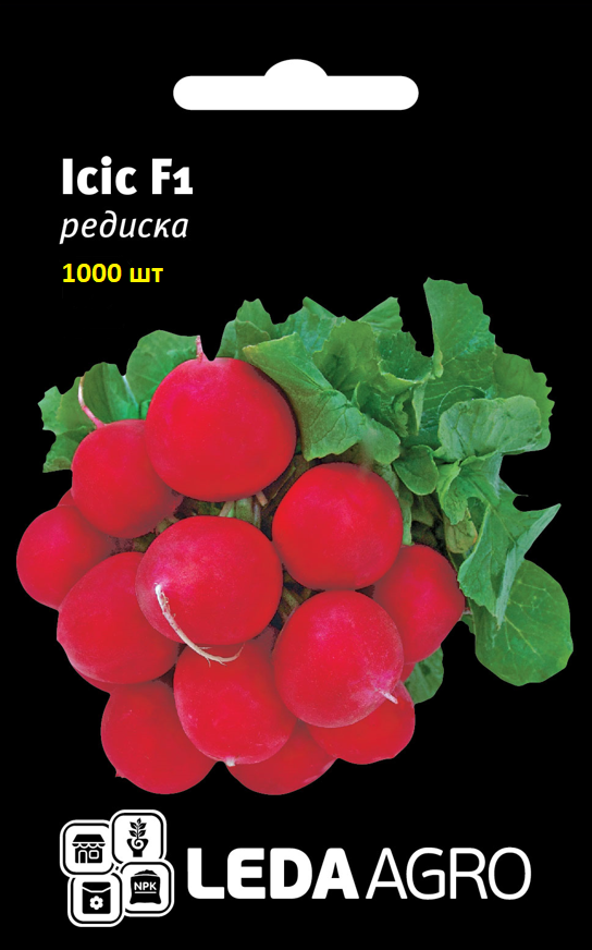 Редис Ісіс F1 1000 шт (Leda Agro), фото 1