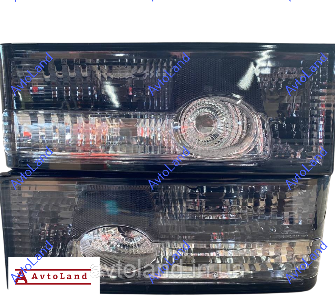 Ліхтарі задні на ВАЗ 2108,2109,21099,2113,2114 (чорний тюнінг), фото 1