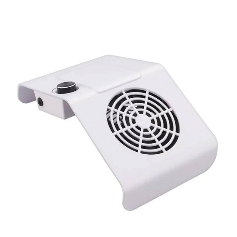 Настільна манікюрна витяжка (пилосос) 858-2 із регулятором потужності, 80 Вт. Білий, фото 1