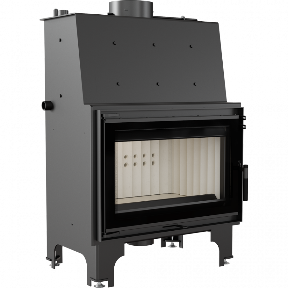 Камінна топка Kratki AQUARIO O12 PW GLASS, фото 1