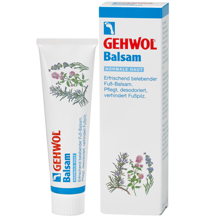 Тонізувальний бальзам для ніг «Жожоба» для нормальної шкіри Gehwol Balsam Normal Skin 75ml, фото 1