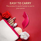 Смарт вакуумний стимулятор у трусики JOS Pimpit (5+10 режимів) - Рожевий - Смарт вібратори, фото 3