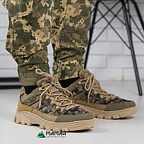 Тактичні чоловічі кросівки під форму для ЗСУ койот Cordura, фото 2