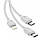 Кабель XO NB103 3in1 USB - (Lightning+MicroUSB+Type-C) 2.1A/1m (Білий), фото 3