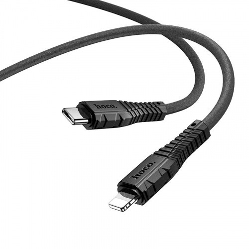 Кабель Hoco X67 (PD) Type-C - Lightning 20W 3A/1m (Чорний)