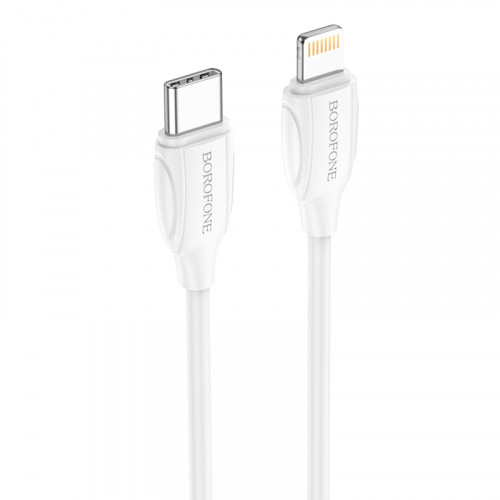 Кабель Borofone BX19 Type-C - Lightning (PD) 20W 2m (Білий)