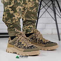 Тактичні чоловічі кросівки під форму для ЗСУ койот Cordura, фото 4