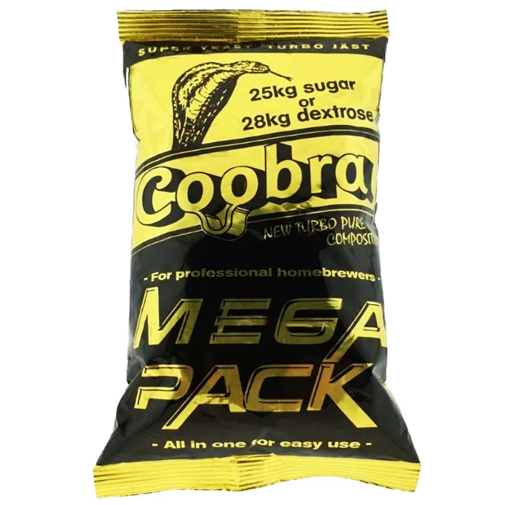 Сухі турбо дріжджі Coobra Mega Pack 100L