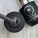 Гель лак для нігтів світловідбивний Saga Fiery Gel графіт №29 8 мл, фото 5