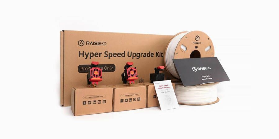 Hyper Speed Upgrade Kit Raise3D комплект для швидкісного друку 3D принтерів серії Pro3, фото 2