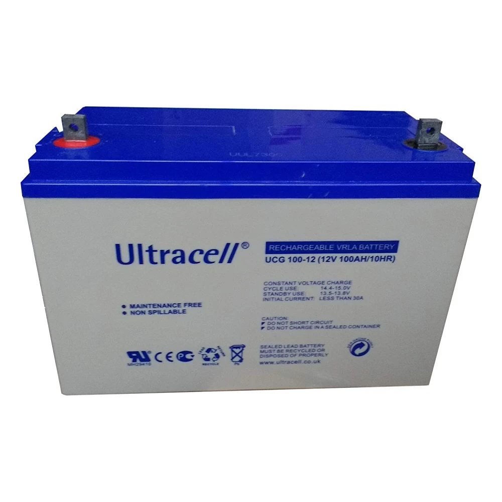 Акумуляторна батарея гелева для ДБЖ GEL Ultracell UCG100-12