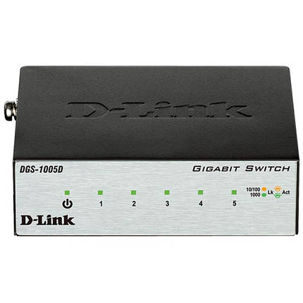 Комутатор мережевий D-Link DGS-1005D, фото 2