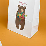 Пакет Подарунковий жіночий 260*150*350 Пакет з Любов'ю під подарунок дівчині, фото 3