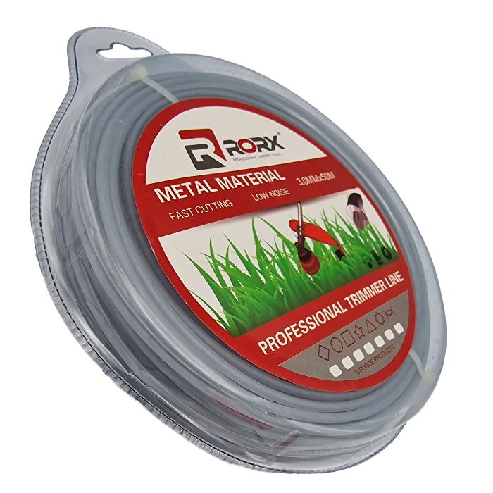 Бухта леска круглая с тросом 3,0 мм (50м)