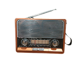 Потужний портативний радіоприймач Everton RT-306 FM/AM/SW/Bluetooth/USB з ліхтариком, фото 4