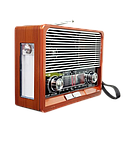 Потужний портативний радіоприймач Everton RT-306 FM/AM/SW/Bluetooth/USB з ліхтариком, фото 7