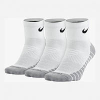 Шкарпетки nike Dri-Fit Max Cushioned (3 ПАРИ) SX5549-100, Білий, Розмір (EU) — 42-46