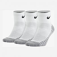 Шкарпетки nike Dri-Fit Max Cushioned (3 ПАРИ) SX5549-100, Білий, Розмір (EU) — 46-50