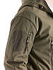 Тактична куртка Eagle Soft Shell JA-01 з флісом Green Olive, фото 4