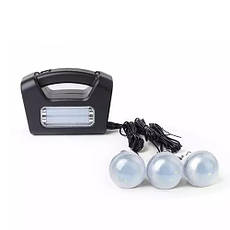 Сонячна станція BL-80173 (ЗУ 220V, ліхтар, Power bank, акумулятор Li-Ion, сонячна батарея), фото 4