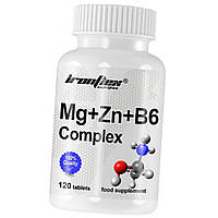 Магній Б6 Цинк IronFlex Mg+Zn+B6 Complex 120 tab