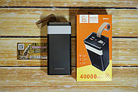 Vdenmenv DP23 40000 мА повербанк, Power Bank з ліхтарем, павербанк