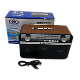 Портативний радіоприймач Everton RT-309 FM/AM/SW/Bluetooth/USB з ліхтариком, Bluetooth FM USB SD, фото 3