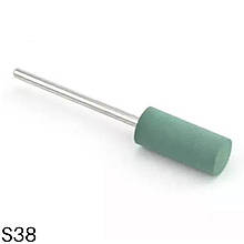 Полірувальна силікнова насадка / Фреза-полірувальник для шліфування нігтів, 1 шт. S38