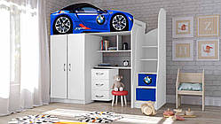 Дитяча кімната ліжко-машинка, безкоштовна доставка