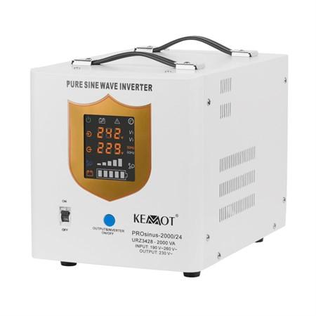 Безперебійник ДБЖ Kemot ProSinus-1200 W (2000VA) 24В чиста синусоїда