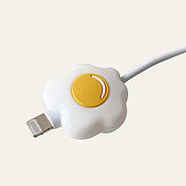 Захист кабелю від перетирання, Захист для дроту, органайзер Яєчня (яйцо), фото 4