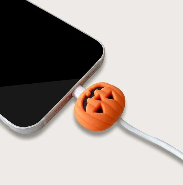 Захист кабелю проводу від перетирання, органайзер для кабелю Alitek Гарбуз