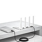Кабель живлення з 5V на 12V для роутера/модему USB DC, 1м / Шнур для роутера Wifi / USB кабель для роутера, фото 3