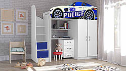 Дитяча кімната ліжко-машинка, безкоштовна доставка