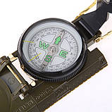 Компас тактичний рідинний офіцерський складаний, фото 7