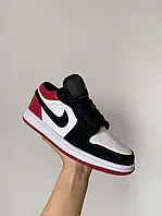 Кроссовки Nike Air Jordan 1 Low White/Black/Red